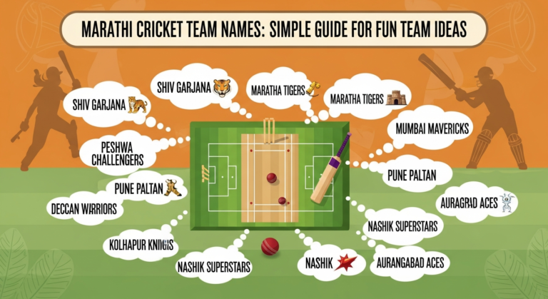 Marathi Cricket Team Names