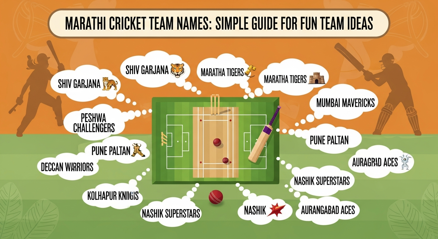 Marathi Cricket Team Names